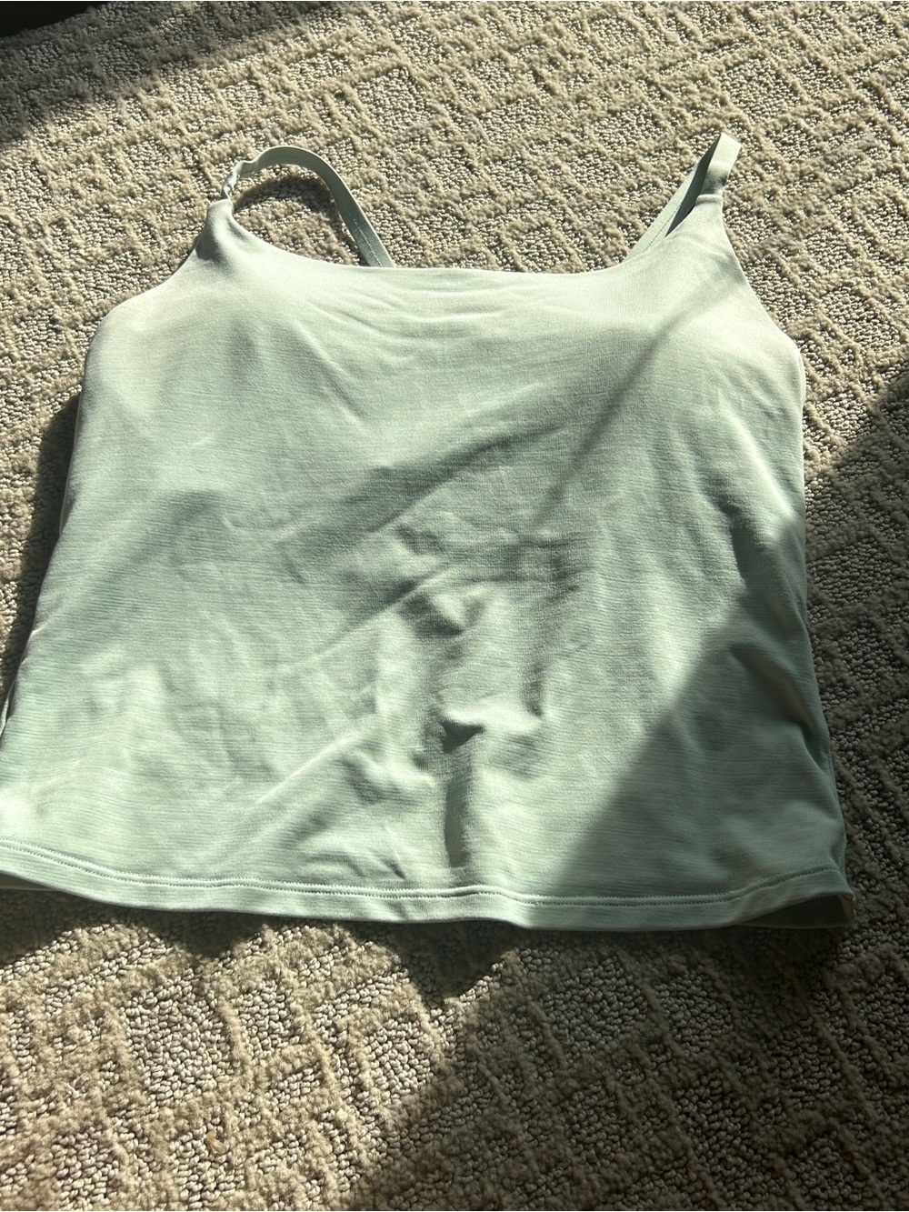Outdoor Voices Light Mint Green Cami Tank